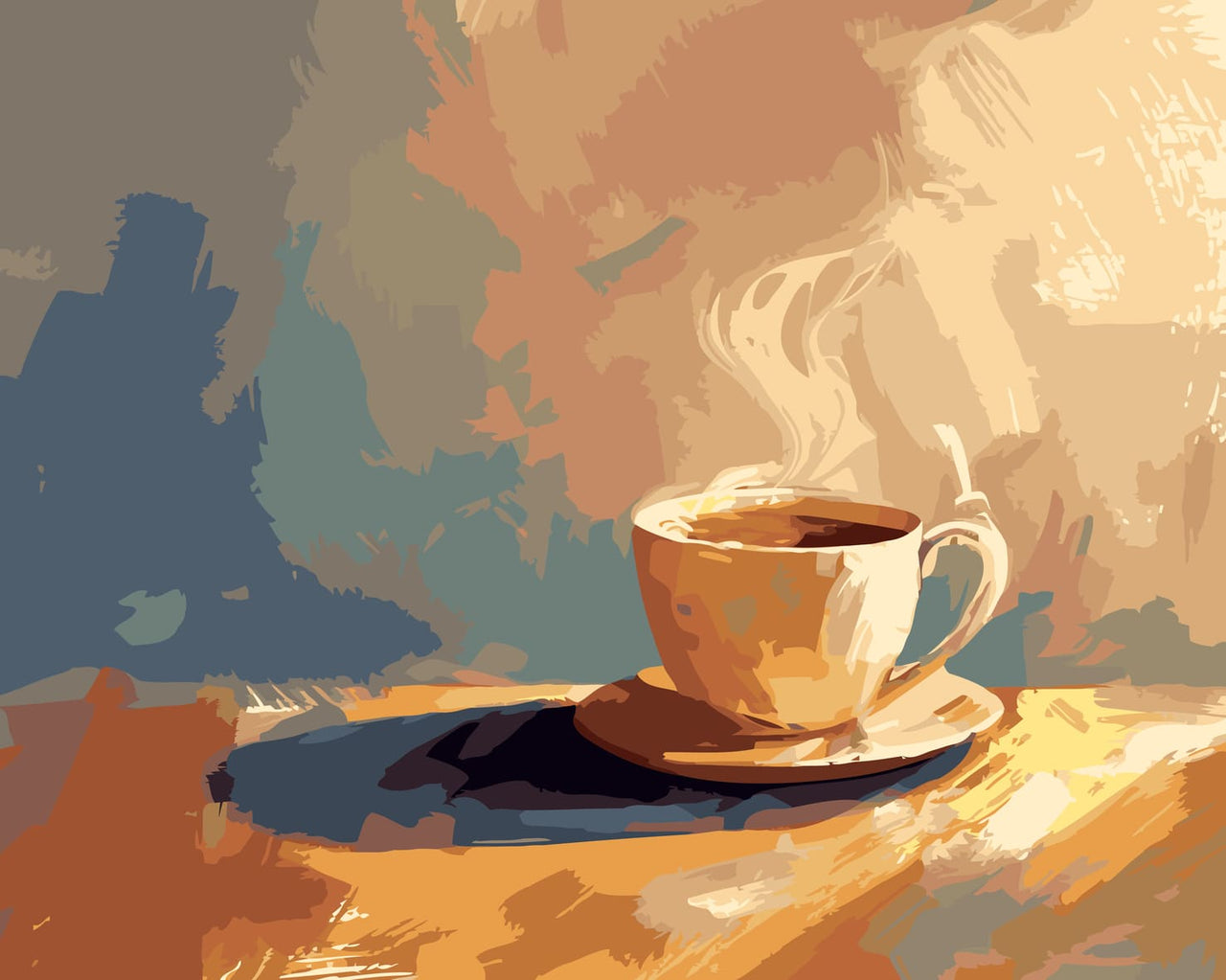 Morning Aroma - Paint By Numbers