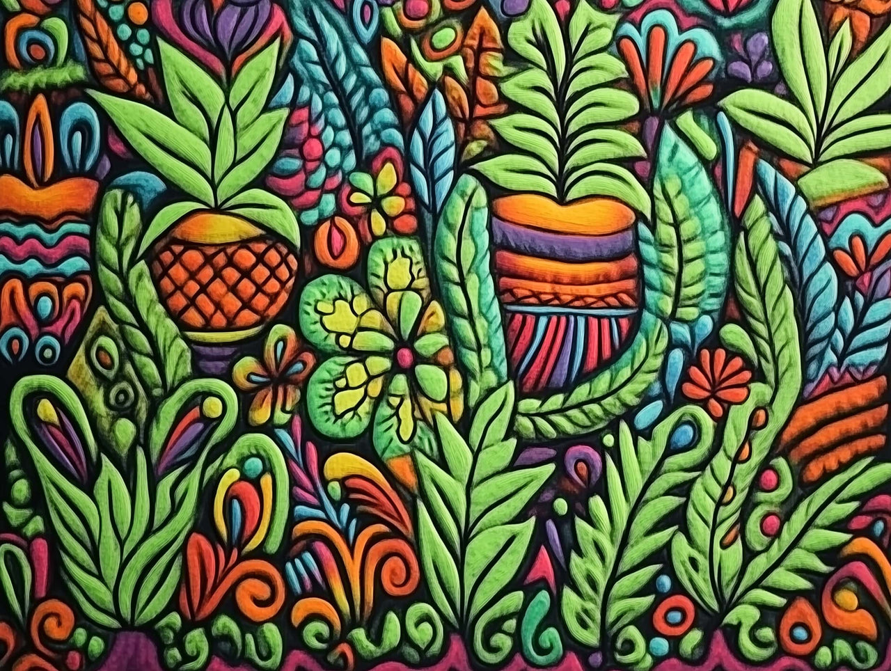 Tropical Dream 60x80cm - Timanttimaalaus