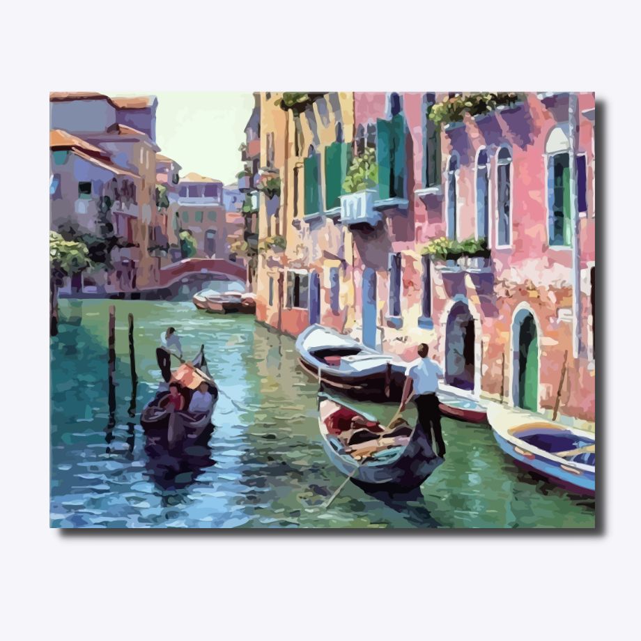 Gondola Glide - Paint By Numbers